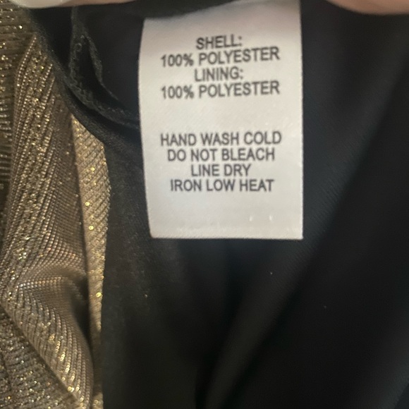 Lulus long gold sequin - Picture 3 of 5